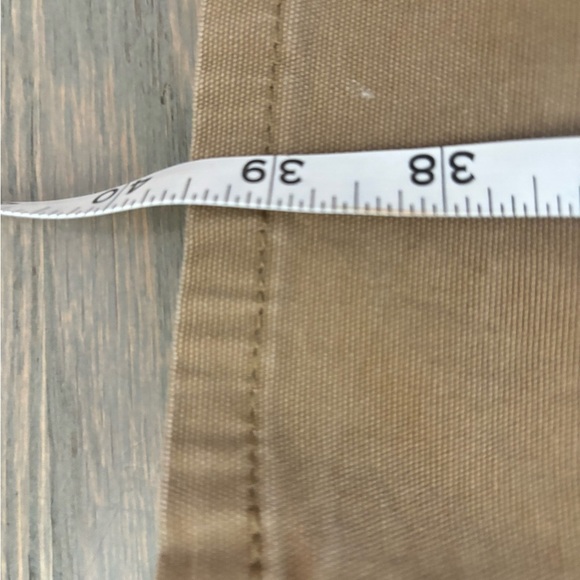 Carhartt Women’s Loose Fit Canvas Work Pant size 18 short tan khaki - Picture 7 of 10